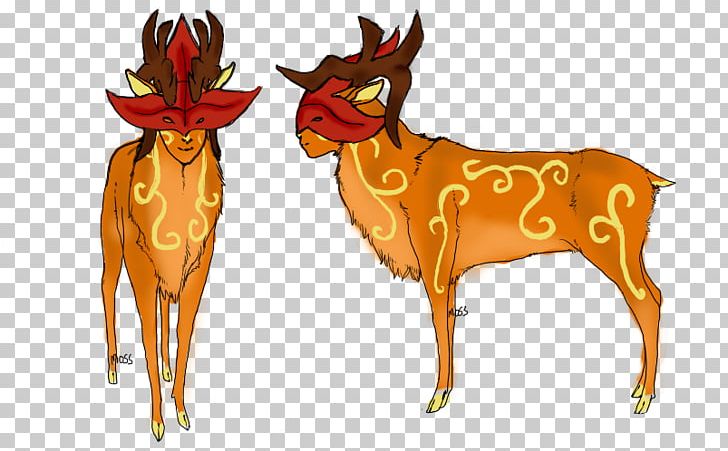 Reindeer Horse Cattle PNG, Clipart, Antler, Cartoon, Cattle, Cattle Like Mammal, Deer Free PNG Download