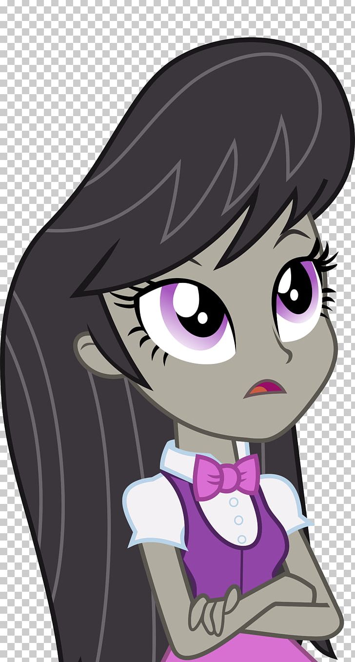 My little pony with black hair