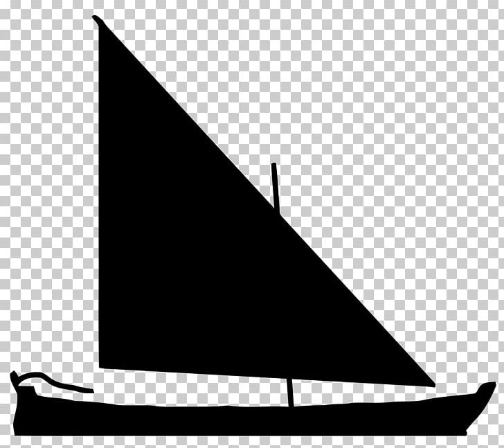 Sail Triangle Dhow Caravel PNG, Clipart, Angle, Black And White, Boat, Boatbuilding And Boating, Caravel Free PNG Download