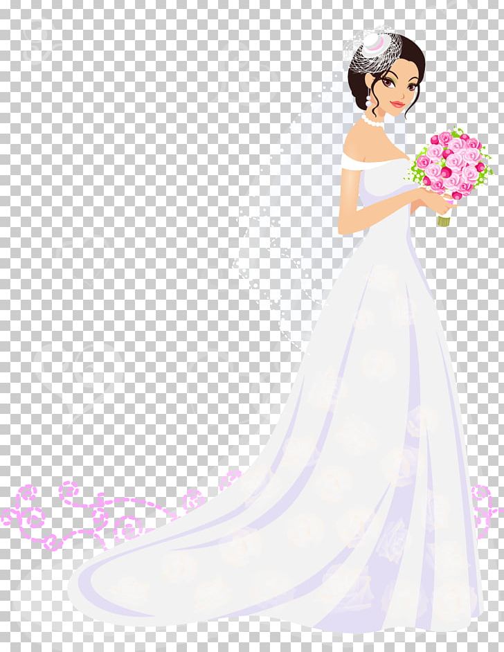Bride Contemporary Western Wedding Dress Flower PNG, Clipart, Bridal Accessory, Bridal Clothing, Bride And Groom, Brides, Bride Vector Free PNG Download