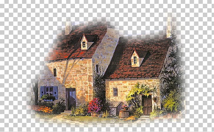 Farmhouse Painting Property Facade PNG, Clipart, Almshouse, Background, Building, Calendar, Cottage Free PNG Download