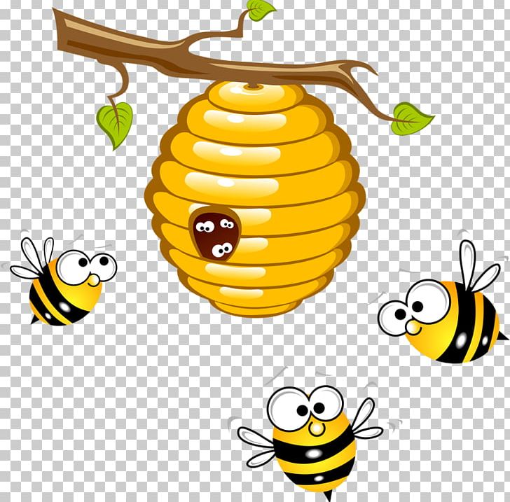 Honey Bee Beehive PNG, Clipart, Bee, Beehive, Bumblebee, Food, Fruit Free PNG Download
