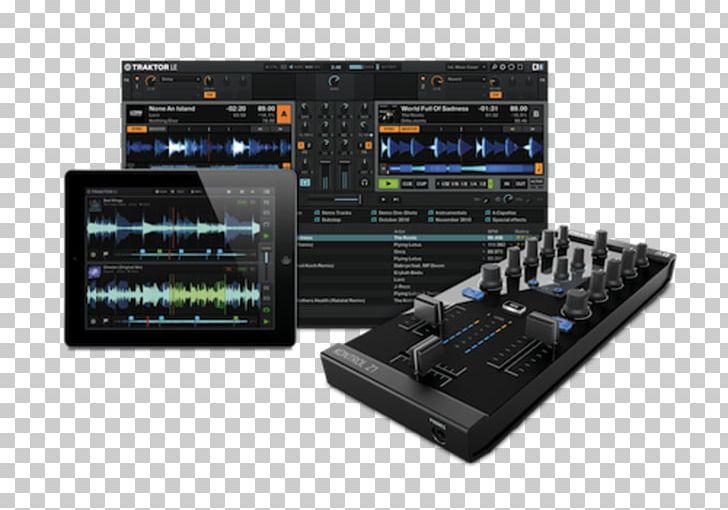 Traktor Disc Jockey Audio Mixers Native Instruments DJ Mixer PNG, Clipart, Audio, Audio Control Surface, Audio Mixing, Controller, Dj Controller Free PNG Download