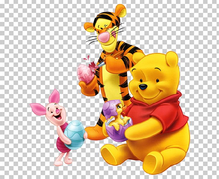 Winnie-the-Pooh Tigger Roo Piglet Eeyore PNG, Clipart, Cartoon, Clipart, Desktop Wallpaper, Disneys Pooh Friends, Easter Free PNG Download