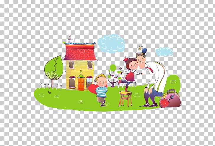 Child Cartoon Family Illustration PNG, Clipart, Animation, Area, Art, Cartoon, Cartoon Family Free PNG Download