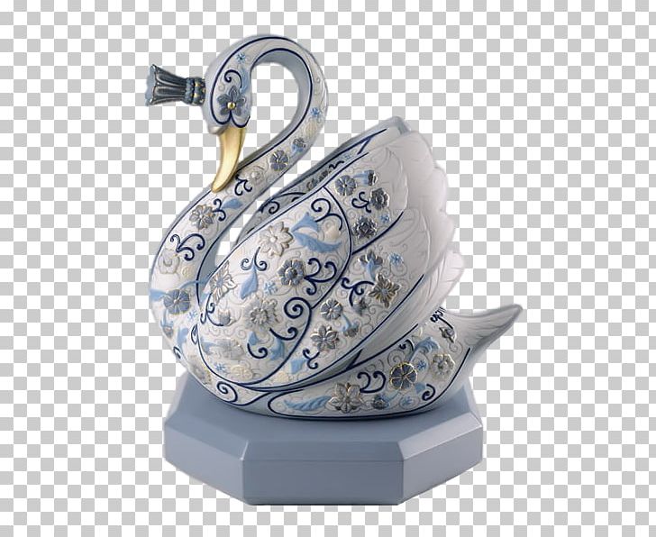 Cygnini Lladrxf3 Porcelain Figurine Collectable PNG, Clipart, Animals, Blue And White Porcelain, Capodimonte Porcelain, Ceramic, Chinese Ceramics Free PNG Download