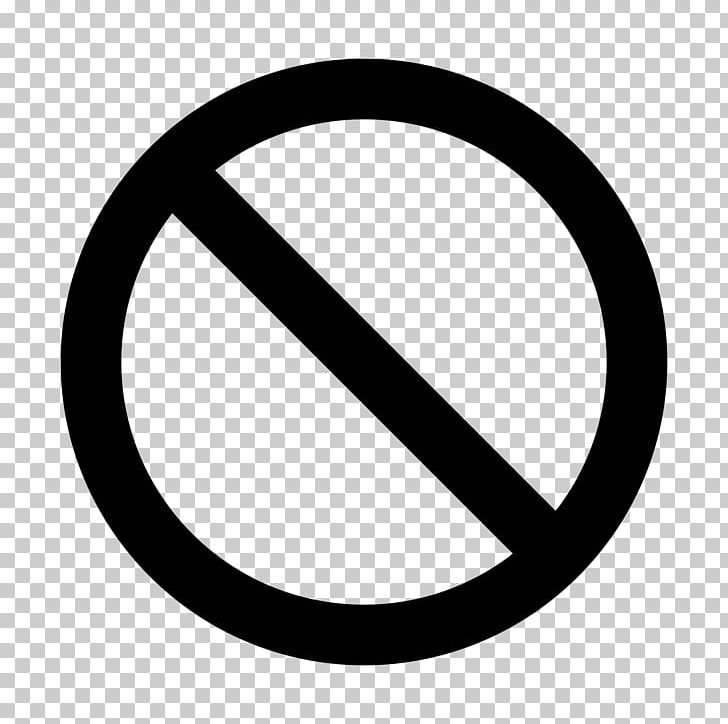 No Symbol Sign Computer Icons PNG, Clipart, Angle, Area, Black And White, Circle, Computer Icons Free PNG Download