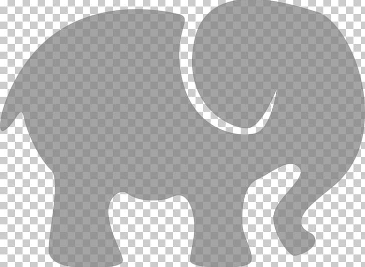 Silhouette Elephantidae PNG, Clipart, Animals, Art, Carnivoran, Cattle Like Mammal, Document Free PNG Download