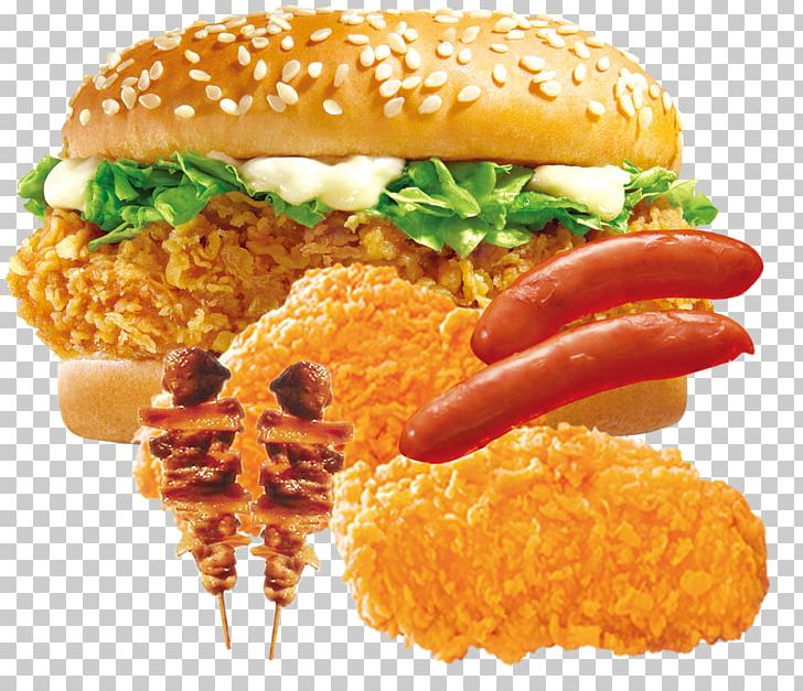 Hamburger Fast Food Chicken Meat Meat Chop PNG, Clipart, American Food, Bread, Breakfast Sandwich, Cheeseburger, Chicken Meat Free PNG Download
