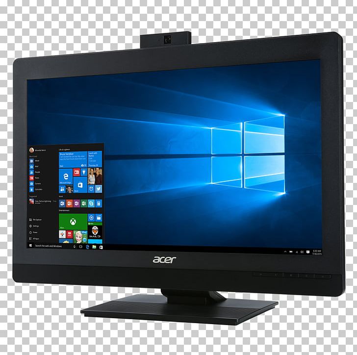 Acer Veriton Z4820G Desktop Computers All-in-One PNG, Clipart, Acer, Computer, Computer Monitor Accessory, Electronics, Intel Core I5 Free PNG Download