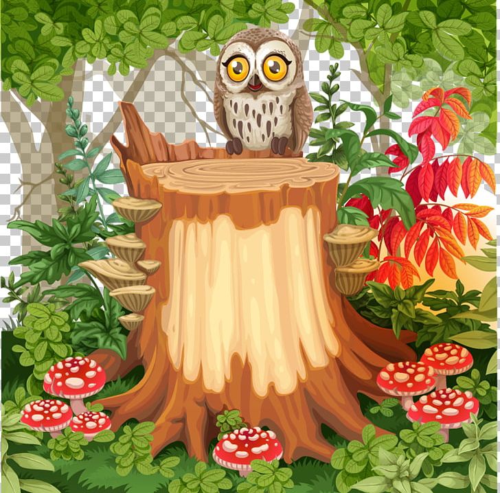 Drawing Fairy Forest Illustration PNG, Clipart, Art, Bird, Bird Of Prey, Cute Owl, Dra Free PNG Download