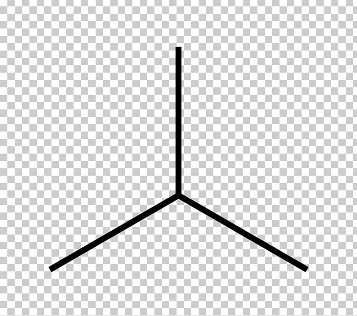 Isobutane Alkane Chemistry Skeletal Formula PNG, Clipart, Alkane, Angle, Area, Black, Black And White Free PNG Download