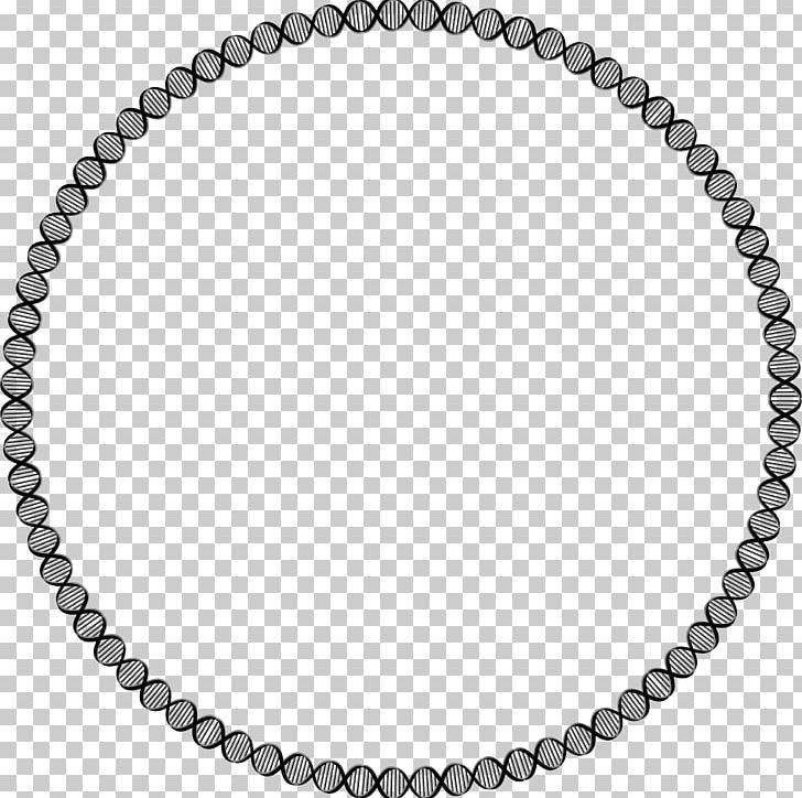 DNA Computer Icons Circle PNG, Clipart, Black And White, Body Jewelry, Chain, Circle, Computer Icons Free PNG Download