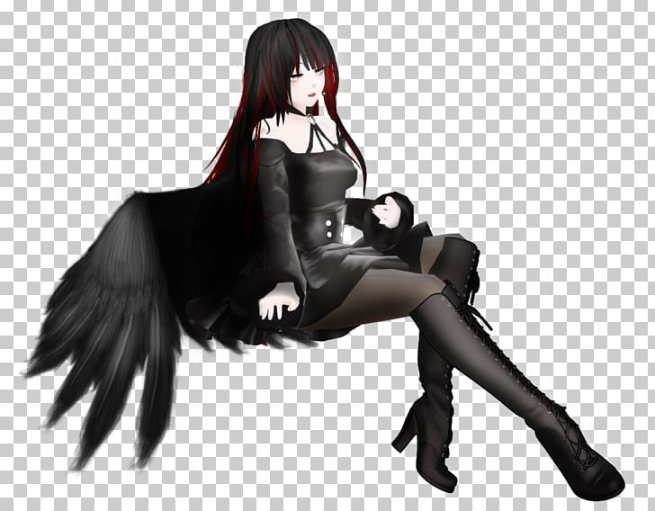 Dark goth fairy lace wings Angel demon bat anime female  AI Generated  Artwork  NightCafe Creator