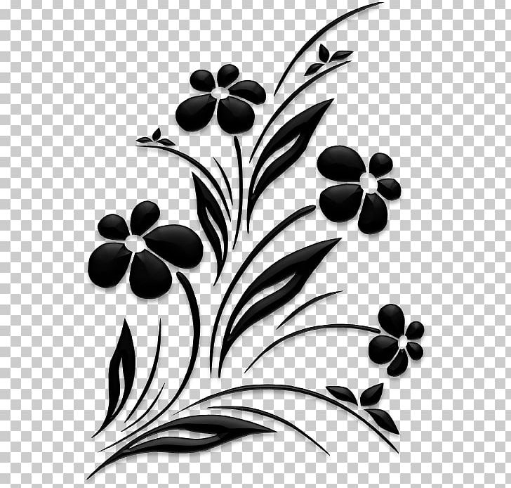 Floral Design Flower PNG, Clipart, Art, Black And White, Blossom, Branch, Flora Free PNG Download