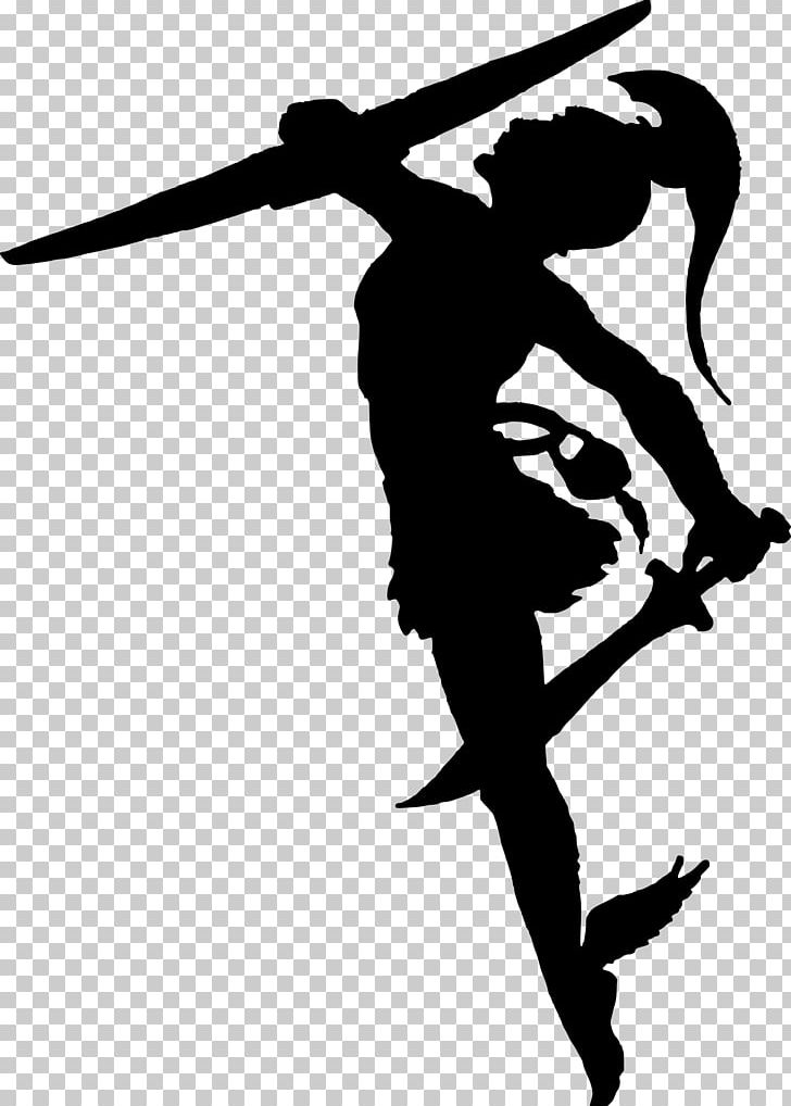 Perseus Silhouette PNG, Clipart, Animals, Art, Artwork, Black And White, Fictional Character Free PNG Download