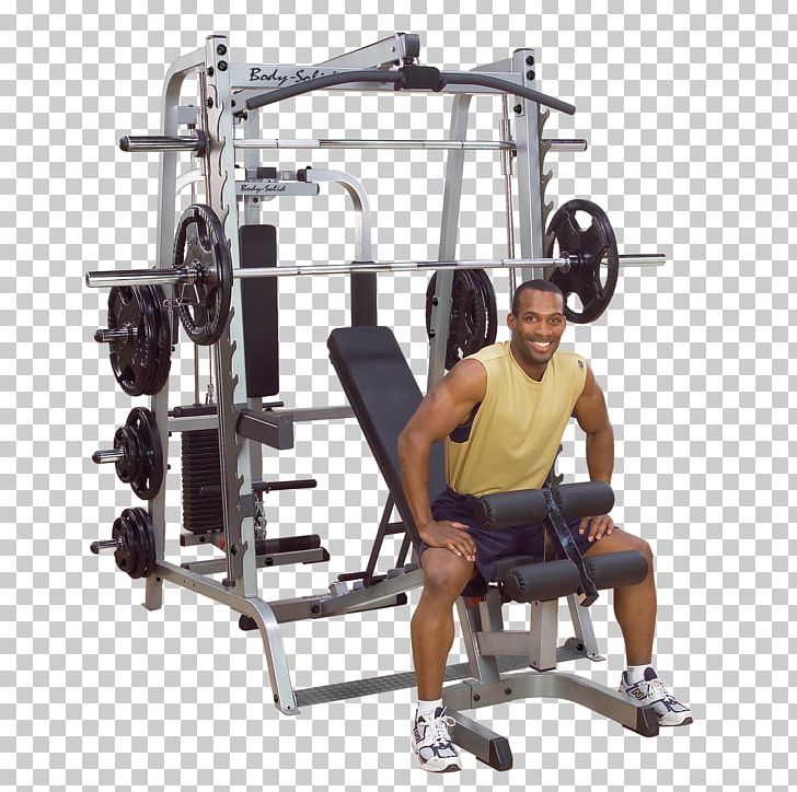 Smith Machine Fitness Centre Power Rack Exercise Weight Training PNG, Clipart, Arm, Barbell, Bench, Body Solid, Bodysolid Inc Free PNG Download