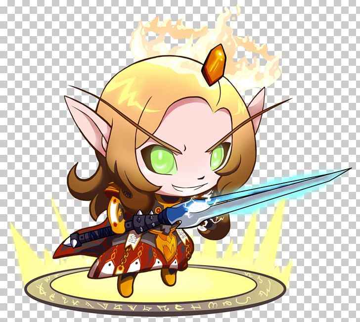 World Of Warcraft Warrior Blood Elf Game PNG, Clipart, Anime, Art, Blood Elf, Cartoon, Chibi Free PNG Download