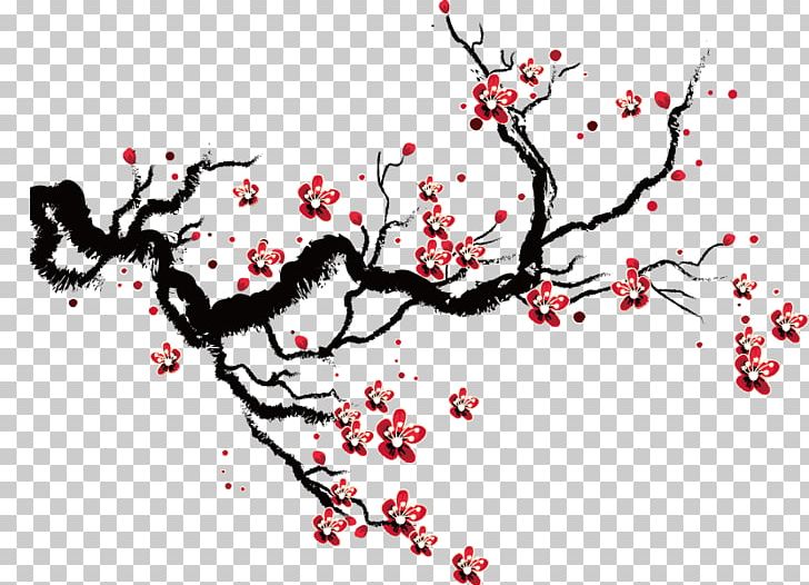 Cherry Blossom Drawing PNG, Clipart, Art, Bing Cherry, Blossom, Branch, Cherry Free PNG Download