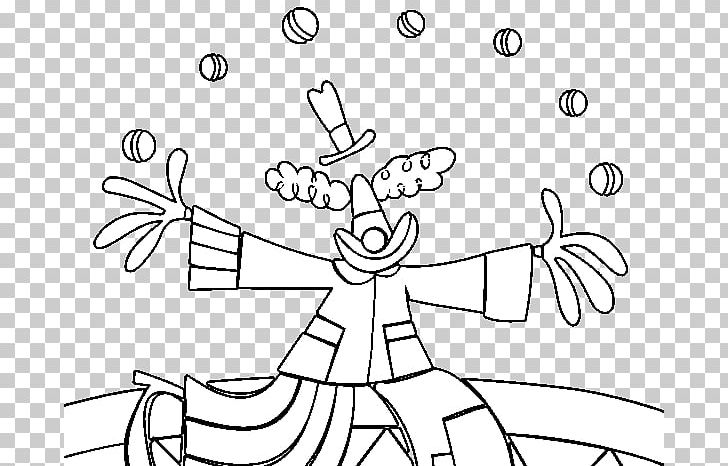 Drawing Clown Juggling Circus Coloring Book PNG, Clipart,  Free PNG Download