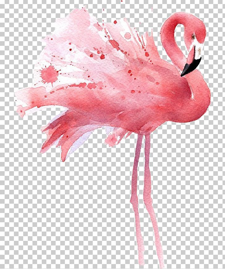 Watercolor Painting Flamingo Work Of Art PNG, Clipart, Abstract Art, Art, Artist, Beak, Bird Free PNG Download