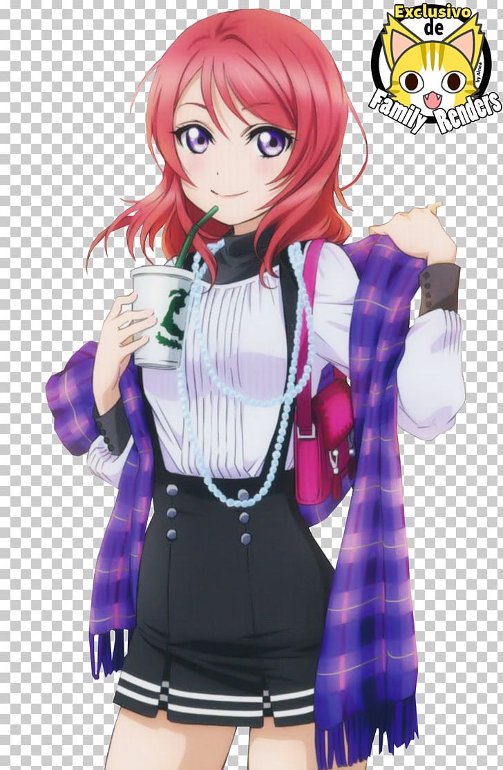 Maki Nishikino Craft Magnets Magnetism Magnetic Field Song PNG, Clipart, Anime, Aqours, Arise, Black Hair, Brown Hair Free PNG Download