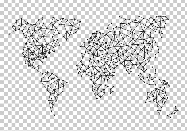 World Map Earth PNG, Clipart, Angle, Area, Art, Black And White, Cartography Free PNG Download
