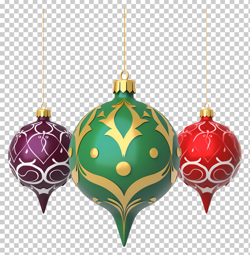Christmas Ornaments - Colorful Christmas Ornaments For Holiday Decoration PNG