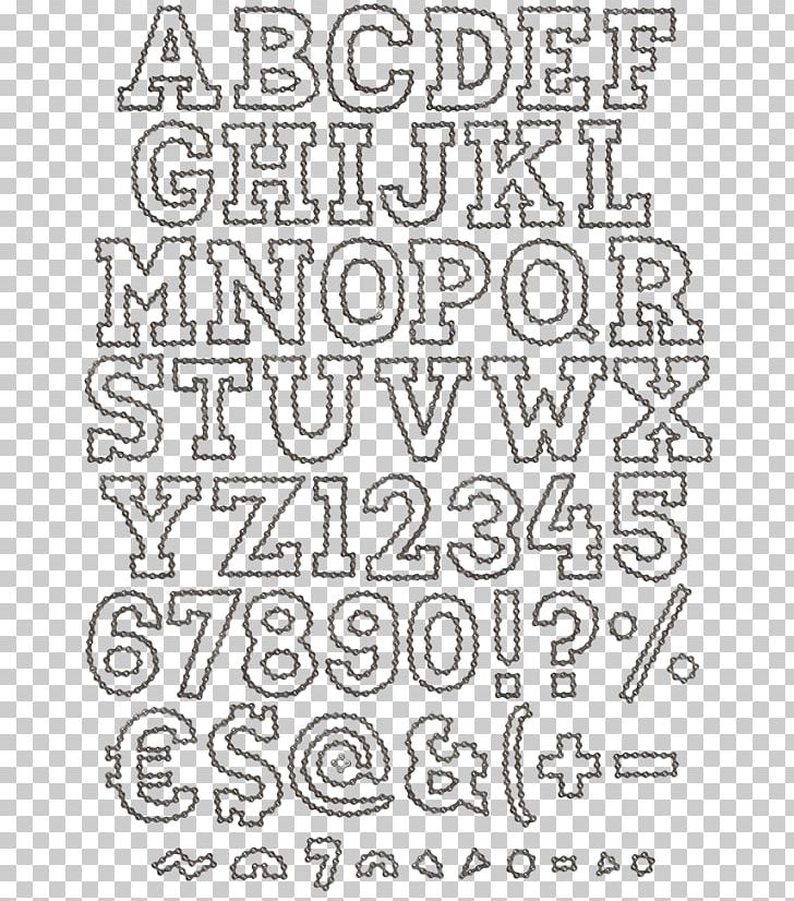 Bicycle Chains Font PNG, Clipart, Alphabet, Area, Art, Bicycle, Bicycle Chains Free PNG Download