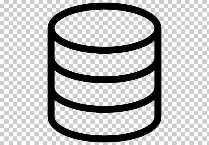 Database Computer Icons View Computer Software PNG, Clipart, Angle, Black And White, Circle, Computer Icons, Computer Servers Free PNG Download