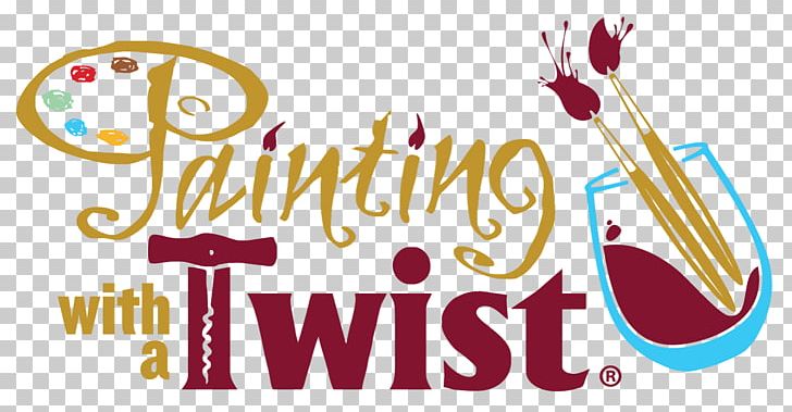 Logo Painting With A Twist PNG, Clipart, Brand, Food, Graphic Design, Line, Logo Free PNG Download