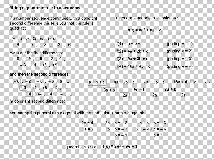 Triangular Number Term Mathematics Quadratic Equation PNG, Clipart, Angle, Area, Black And White, Brand, Diagram Free PNG Download