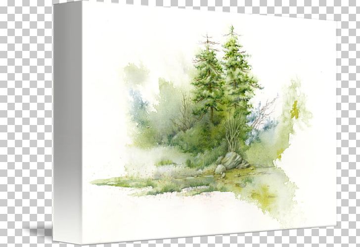 Watercolor Painting Watercolor Landscape Landscape Painting Art PNG, Clipart, Art, Artist, Canvas, Canvas Print, Conifer Free PNG Download