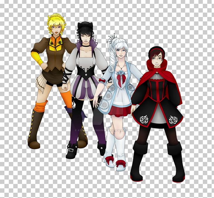 Yang Xiao Long Fashion Costume Fan Art Character PNG, Clipart, Action Figure, Anime, Art, Character, Clothing Free PNG Download