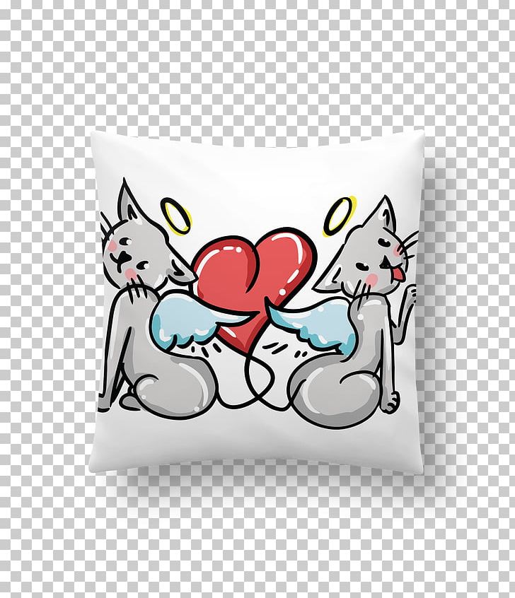 Cat Cushion Throw Pillows Textile PNG, Clipart, Animals, Animated Cartoon, Cat, Cat Like Mammal, Cushion Free PNG Download