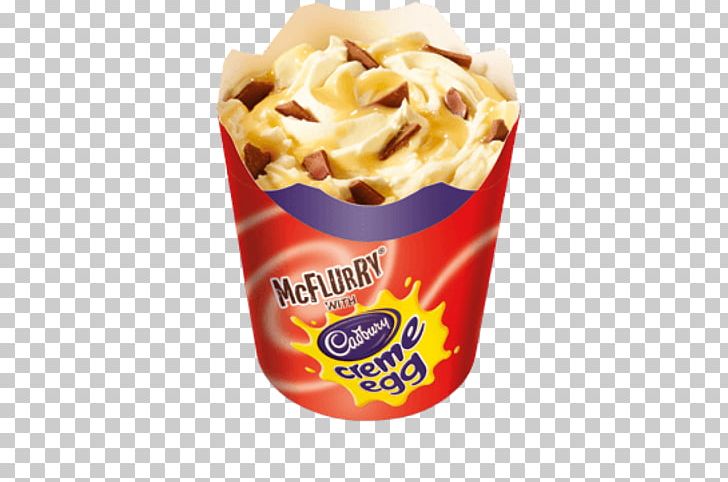 McFlurry Fast Food Cream Cadbury Creme Egg McDonald's PNG, Clipart,  Free PNG Download