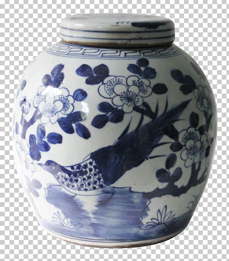 Blue And White Pottery Vase Ceramic Cobalt Blue PNG, Clipart, Artifact, Bird, Blue, Blue And White Porcelain, Blue And White Pottery Free PNG Download