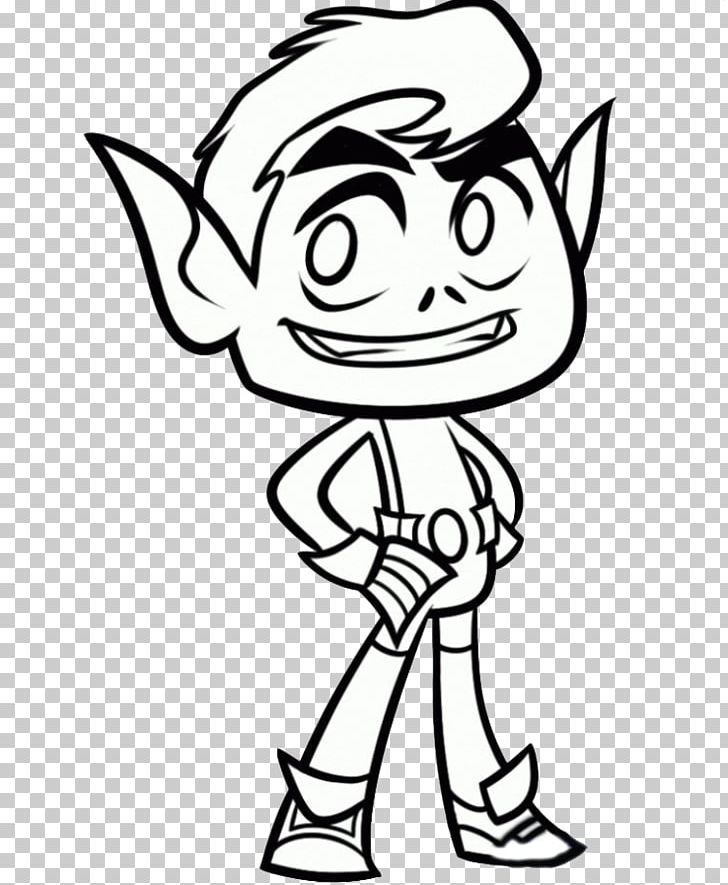 Beast Boy Coloring Book Drawing Child Teen Titans PNG, Clipart, Artwork, Black, Boy, Cartoon, Child Free PNG Download