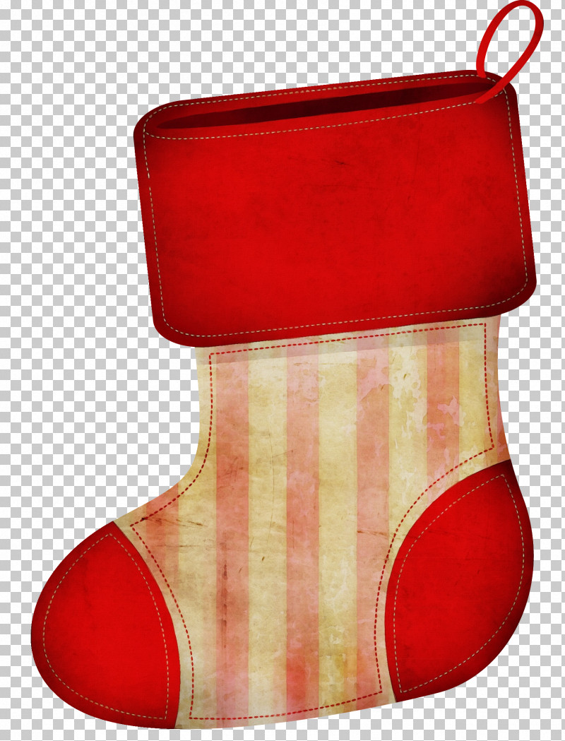 Christmas Stocking PNG, Clipart, Booting, Christmas Day, Christmas Stocking, Paint, Red Free PNG Download