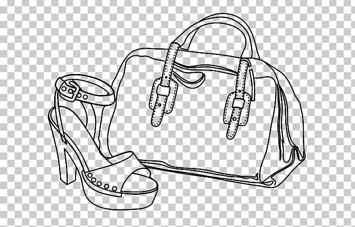 Slipper High-heeled Shoe Handbag Drawing PNG, Clipart, Angle, Arm, Artwork, Automotive Design, Auto Part Free PNG Download