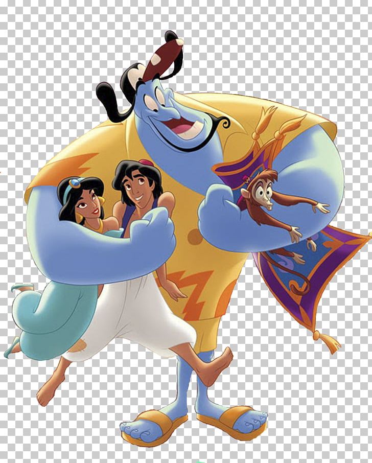 Aladdin  Jasmine Abu Genie Princess - Logo Aladdin Png
