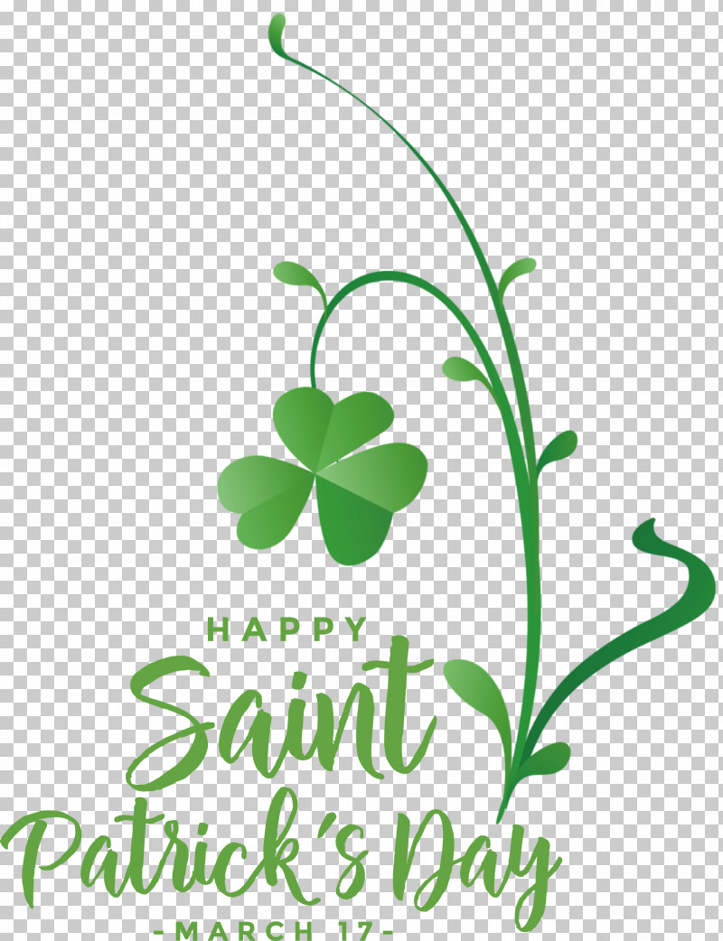St Patricks Day Saint Patrick Happy Patricks Day PNG, Clipart, Flower, Green, Herbal Medicine, Leaf, Logo Free PNG Download