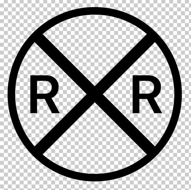 Rail Transport Level Crossing Crossbuck Train Traffic Sign PNG, Clipart, Angle, Area, Black, Black And White, Brand Free PNG Download