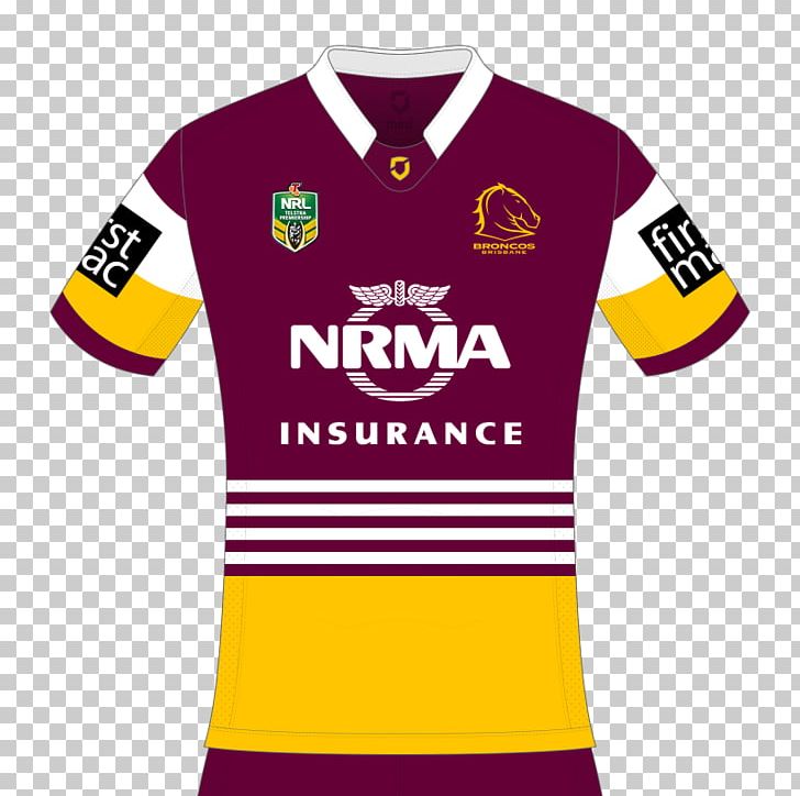 2018 Brisbane Broncos Season T-shirt National Rugby League Jersey PNG, Clipart, 2018 Brisbane Broncos Season, Active Shirt, Brand, Brisbane, Brisbane Broncos Free PNG Download
