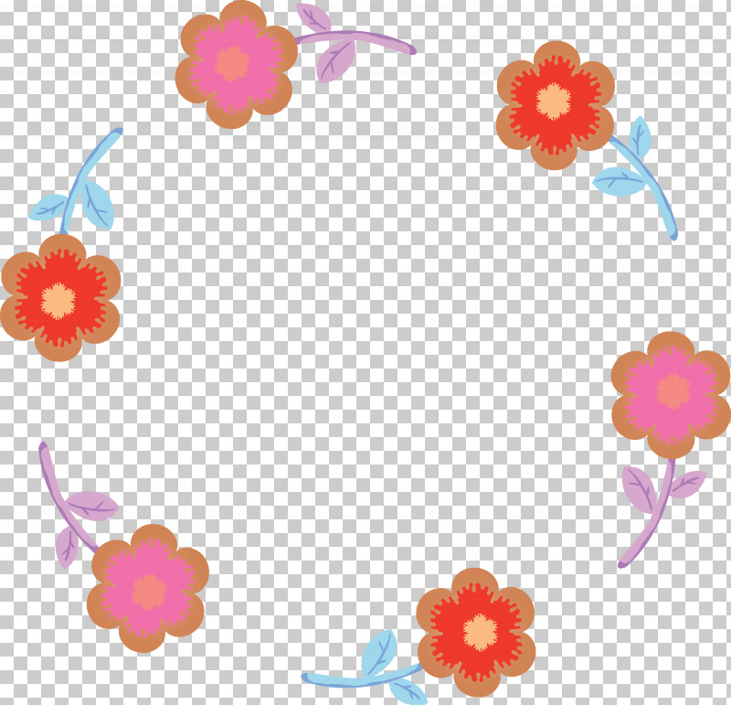 Floral Frame Flower Frame Spring Frame PNG, Clipart, Analytic Trigonometry And Conic Sections, Circle, Floral Design, Floral Frame, Flower Frame Free PNG Download