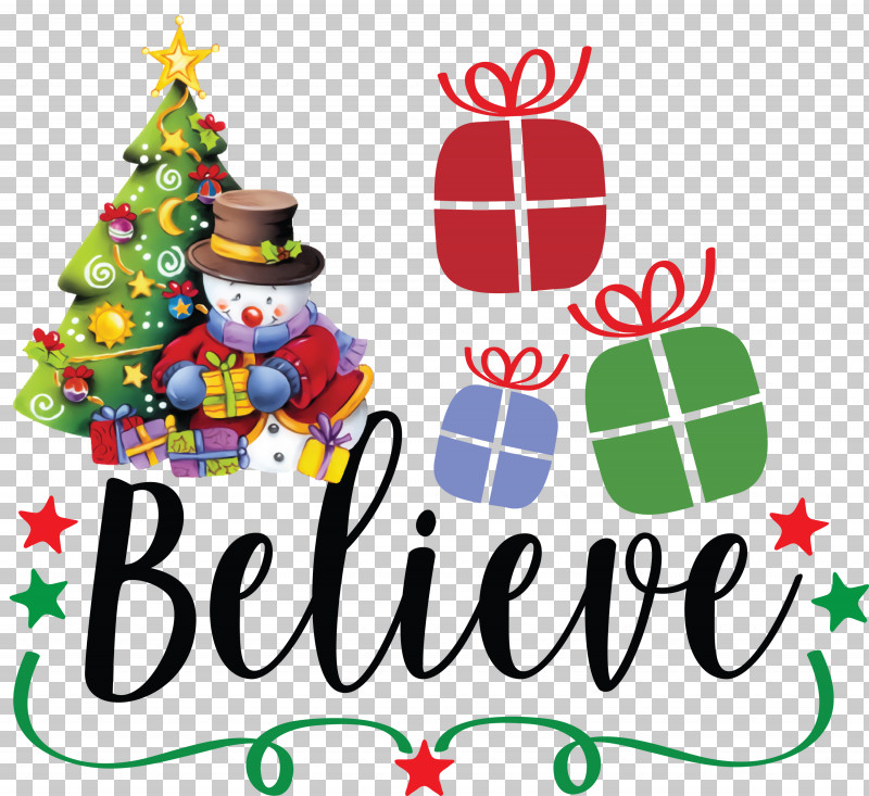 Believe Santa Christmas PNG, Clipart, Believe, Black, Christmas, Christmas Day, Christmas Tree Free PNG Download