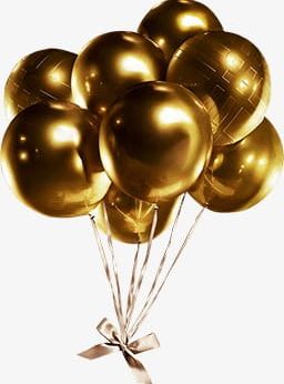 Gold Balloon PNG, Clipart, Balloon, Balloon Clipart, Gold Clipart, Golden Free PNG Download