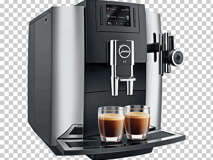Coffee Espresso Cappuccino Cafe Jura E8 PNG, Clipart, Barista, Cafe, Cappuccino, Capresso, Chrome Free PNG Download