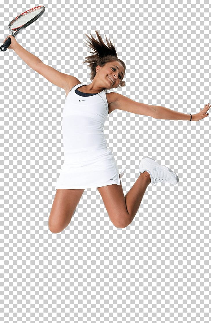 Tennis Woman Happy Jump PNG, Clipart, Sports, Tennis Free PNG Download