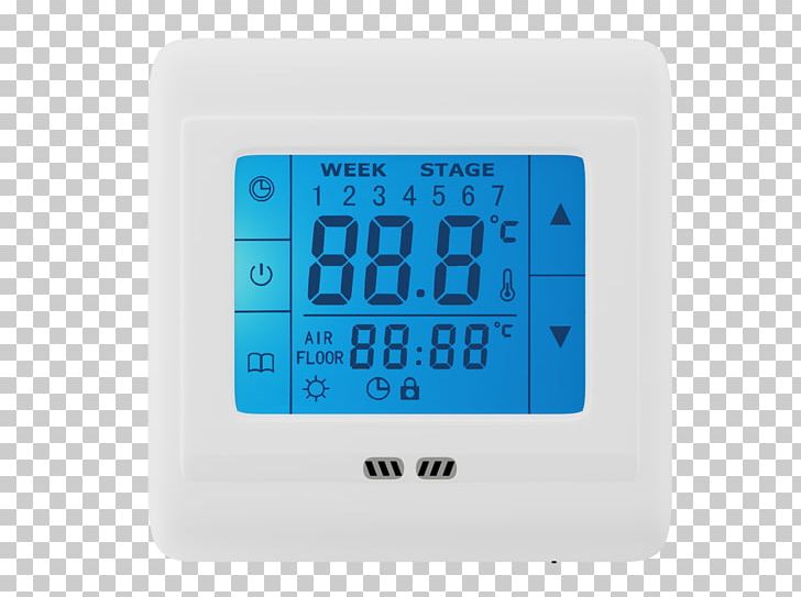 Thermostat Central Heating Touchscreen Temperature Berogailu PNG, Clipart, Alarm Clock, Apparaat, Architectural Engineering, Berogailu, Central Heating Free PNG Download